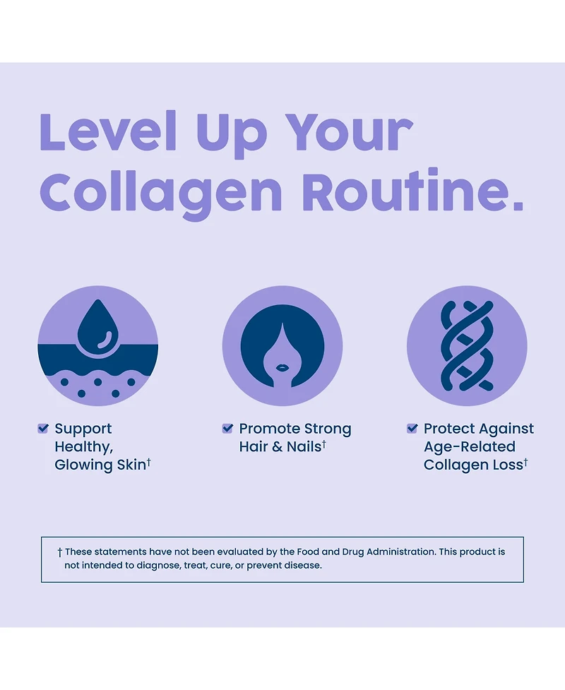 NativePath Collagen Care+, 5 Vitamin Blend with Hyaluronic Acid and Boron that Supports Collagen for Men and Women, 60 Capsules