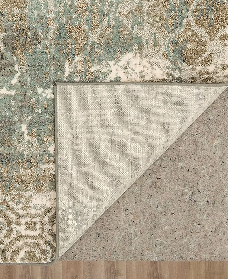 Closeout! Scott Living Artisan Frotage Willow Gray 8' x 11' Area Rug