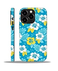 Lamicall Military Grade Dual Layer Iphone Case Hibiscus Escape Shockproof Anti Slip Protective Phone Cover