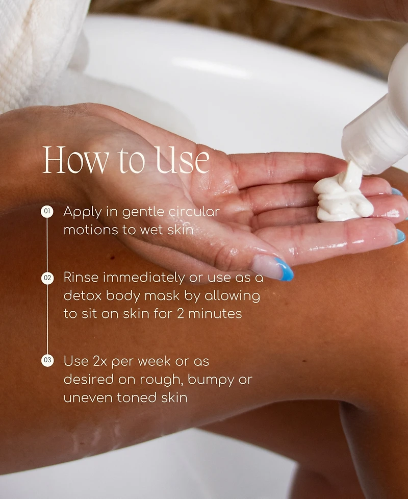 Forgotten Skincare Get It Bright Exfoliating Body Scrub