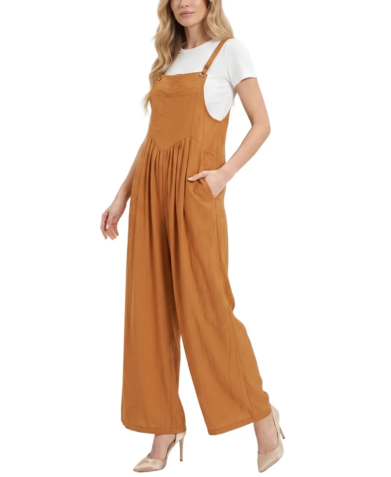 Ny Collection Women's Wide-Leg Jumpsuit