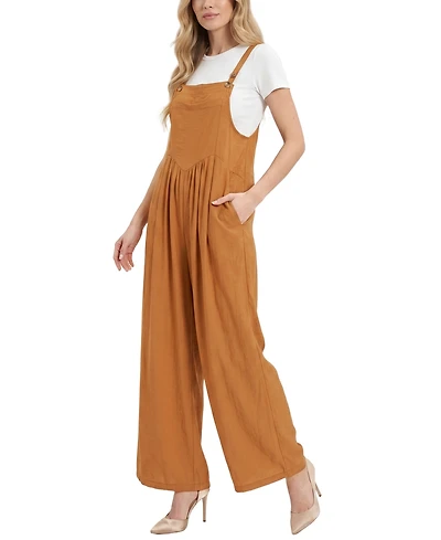 Ny Collection Women's Wide-Leg Jumpsuit