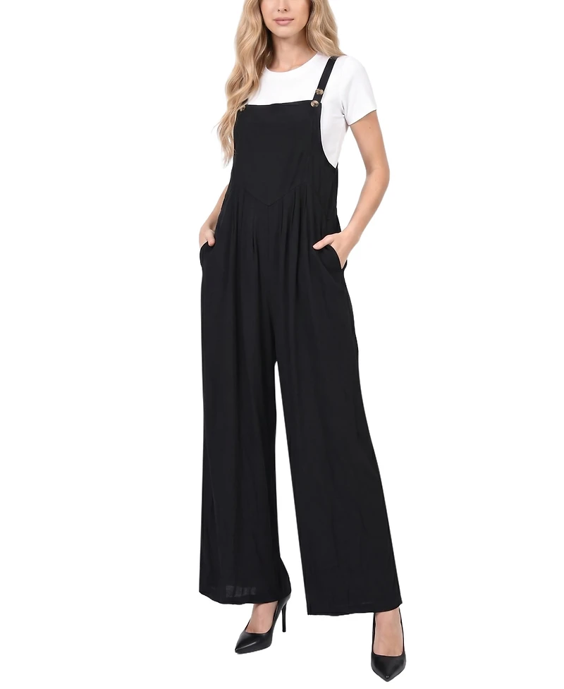 Ny Collection Women's Wide-Leg Jumpsuit