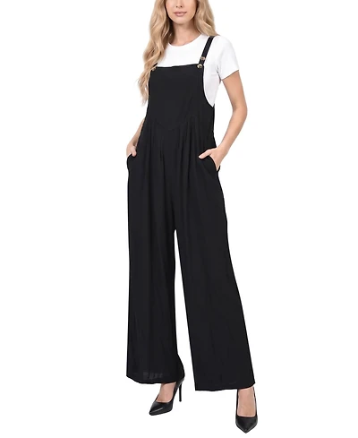 Ny Collection Women's Wide-Leg Jumpsuit