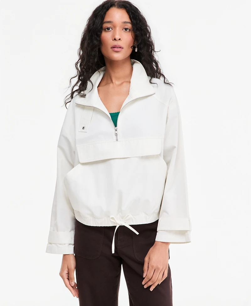 On 34th Women's Stand-Collar Pullover Anorak Jacket, Macy's Exclusive