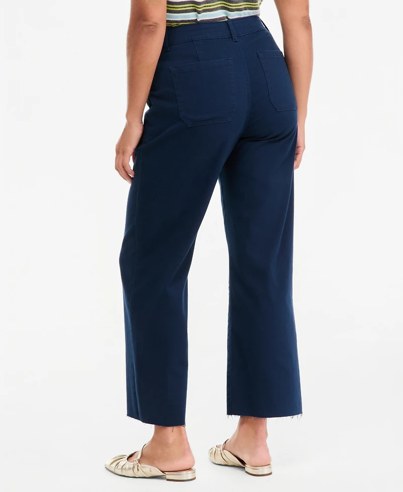On 34th Women's L-Pocket Straight-Leg Utility Pants, Macy's Exclusive
