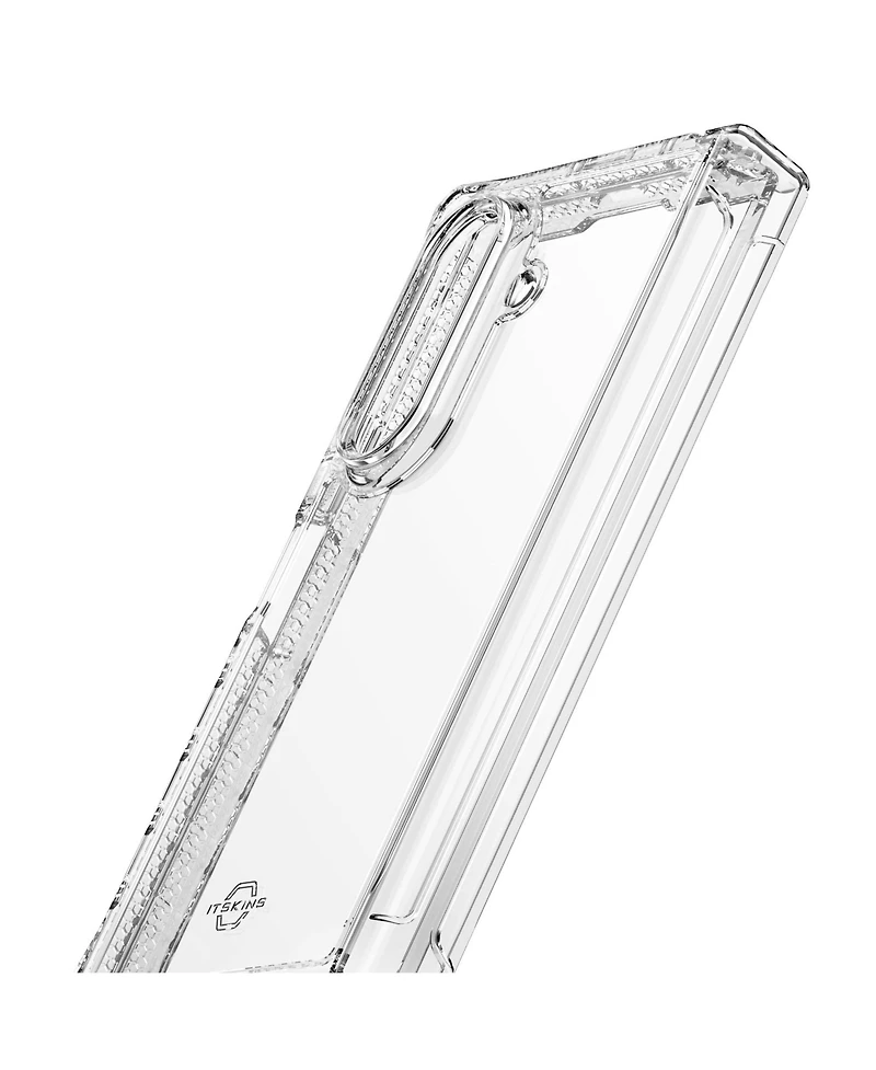 Itskins - Hybrid_R Clear Hinge Case for Samsung Galaxy Z Fold7 - Transparent