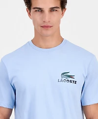 Lacoste Men's Water Base Print Crewneck T-Shirt