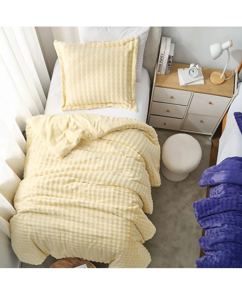 Coma Inducer Snowball Double Chunky Bunny Oversized Comforter Set
