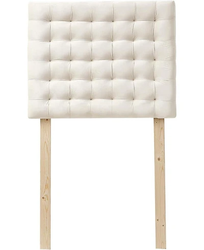 DormCo Mo' Tufted College Headboard with Legs
