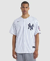 Nike Men's Cc Sabathia White New York Yankees 2025 Baseball Hall of Fame Name & Number Retired Replica Jersey