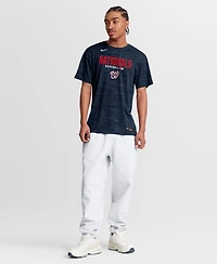 Nike Men's Navy Washington Nationals Authentic Collection Velocity Dri-fit T-Shirt