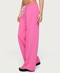 Edikted Women's Callista Straight Leg Sweatpants