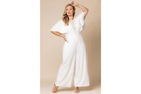 Kiyonna Plus Spellbound Wide Leg Jumpsuit