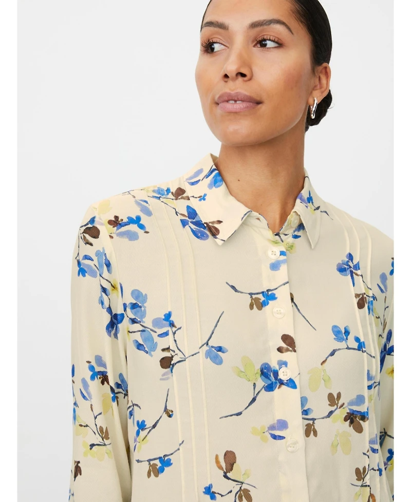 Masai Copenhagen Women's MaIbilisan Floral Print Blouse