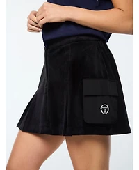 Sergio Tacchini Women's Adele Velour Skirt
