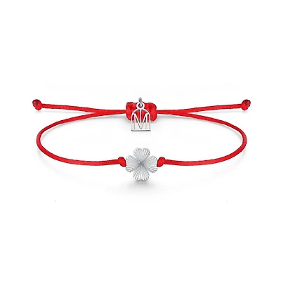 Mantra Clover Good Luck Bracelet
