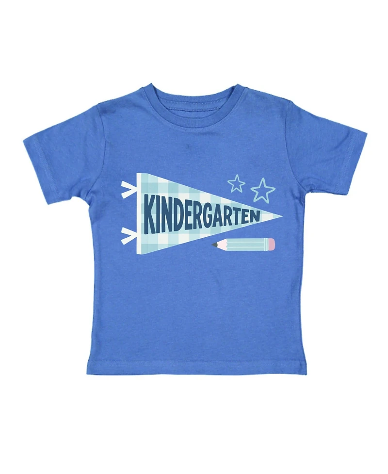 Sweet Wink Little Boys Kindergarten Pennant Short Sleeve T-Shirt