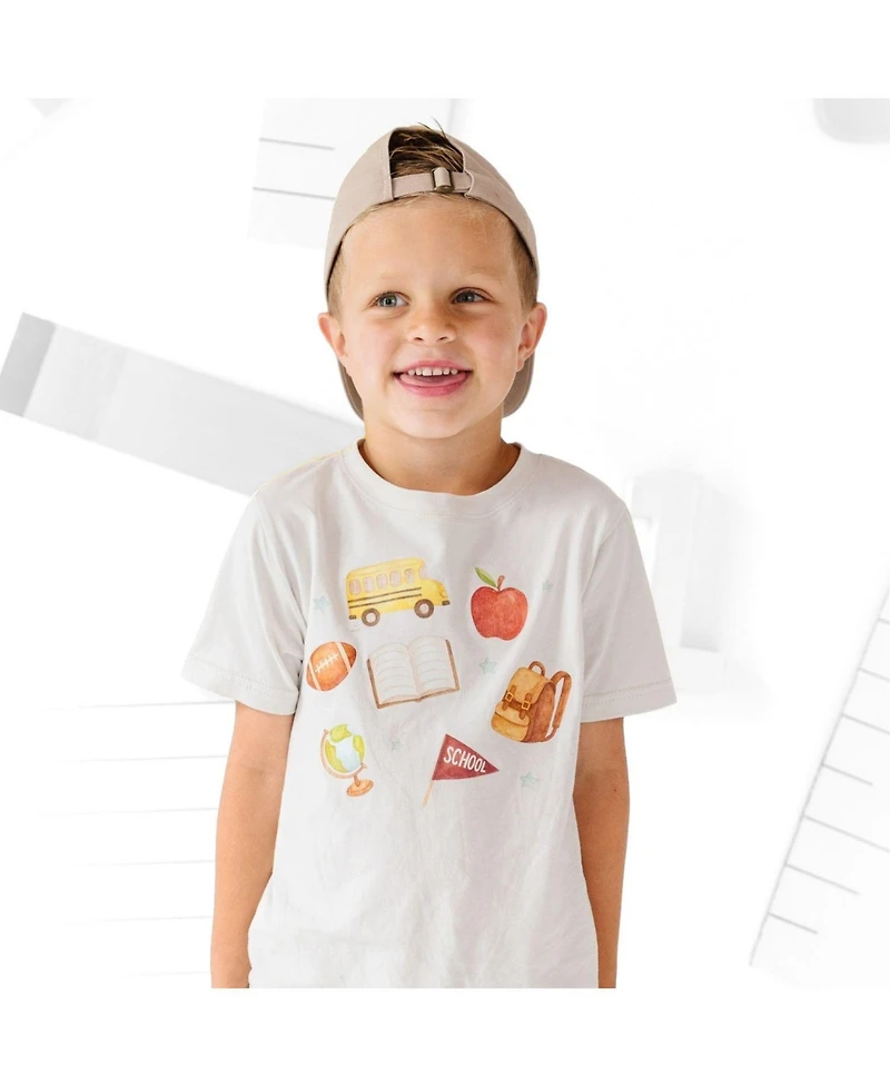Sweet Wink Big Boys School Dude Short Sleeve T-Shirt