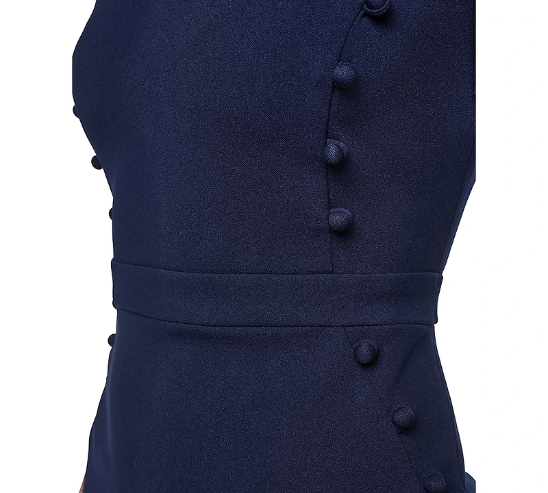 Calvin Klein Women's Short-Sleeve V-Neck Sheath Dress