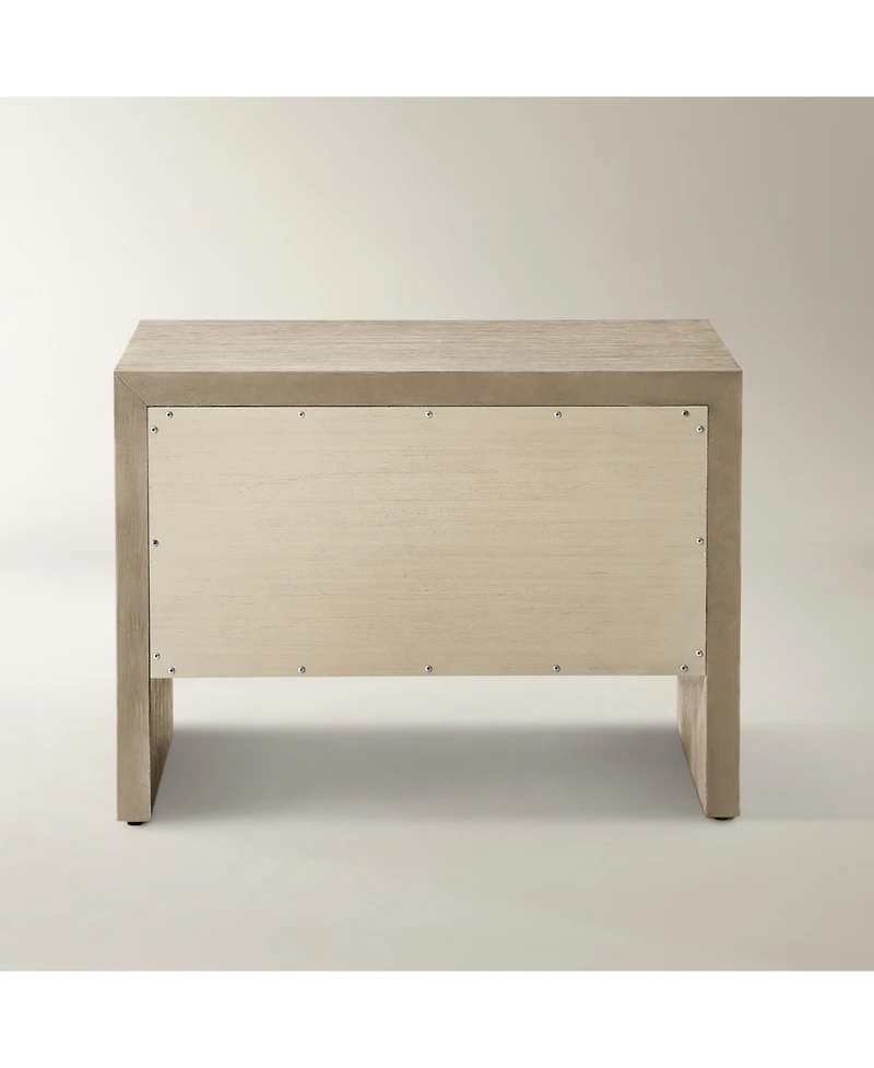 Z Gallerie Glimmer Mirrored Nightstand