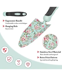 Xdovet Garden Tools Set Heavy Duty Rubber Handle Gifts Women Mom