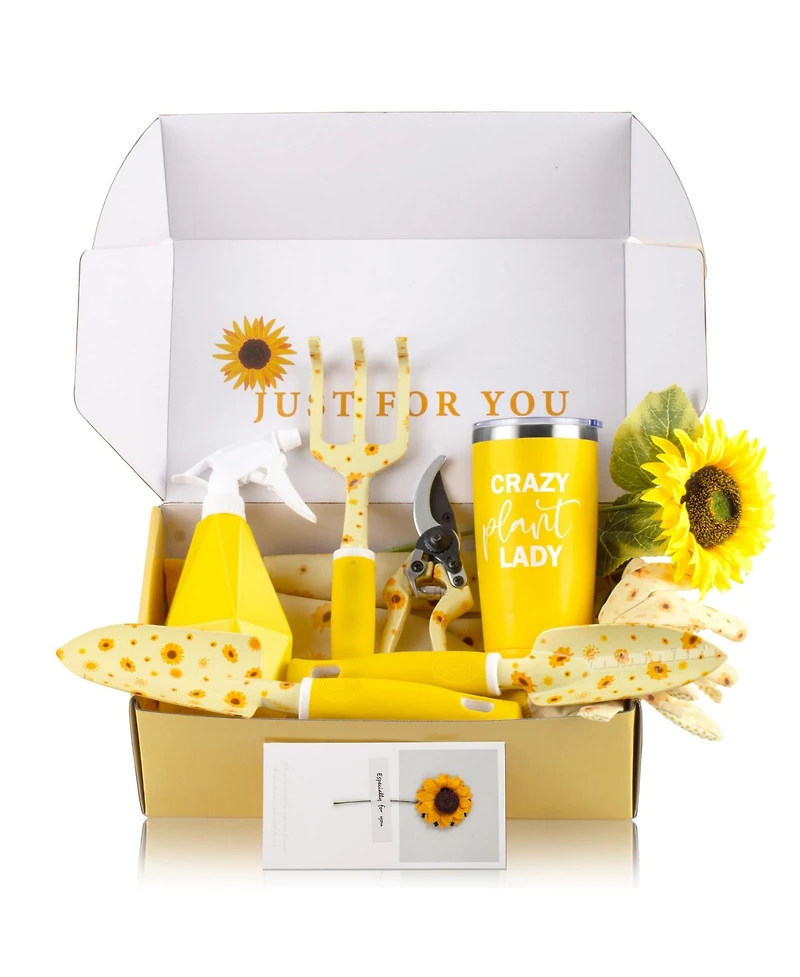 Xdovet Sunflower Gardening Tools Set For Women Crazy Plant Lady