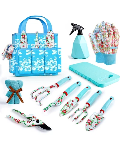 Xdovet Women's Gardening Tool Set with Tote Bag