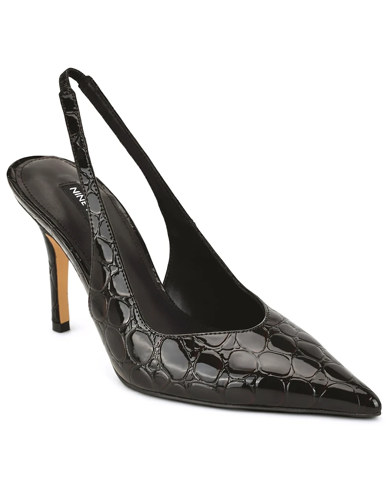 Nine West Women's Gerts Pointed Toe Slingback Dress Pumps