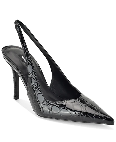 Nine West Women's Gerts Pointed Toe Slingback Dress Pumps