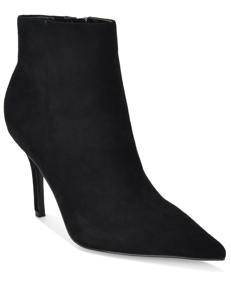 Nine West Women's Galz Suede Ankle Pointed Toe Dress Booties