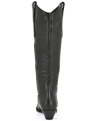 Nine West Women's Asken Western Block Heel Dress Boots