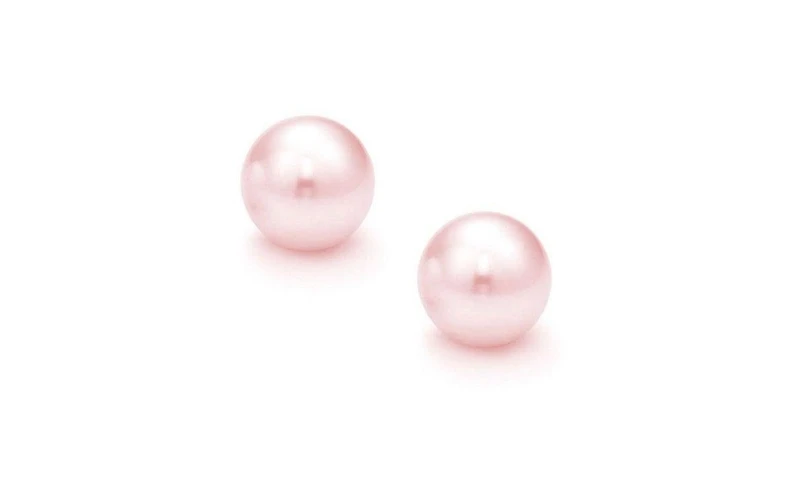 Suzy Levian New York 14K Gold Freshwater Pearl Stud Earrings