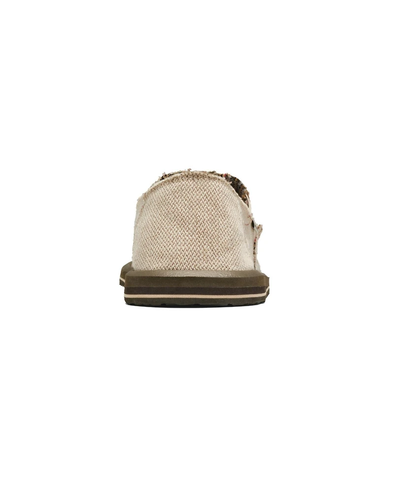 Sanuk Mens Donny Hemp Loafers