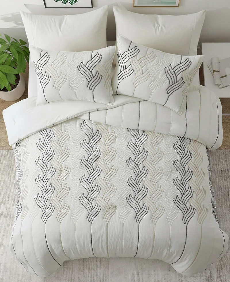 Unikome Year-Round Quilted Down Comforter, Full/Queen