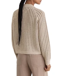 Reiss Women's Constance Stitch Knitted Cardigan