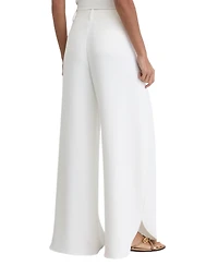 Reiss Women's Deena Occasion Side Split Wide-Leg Pants