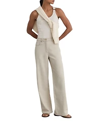 Reiss Women's Febe Wide-Leg Jean