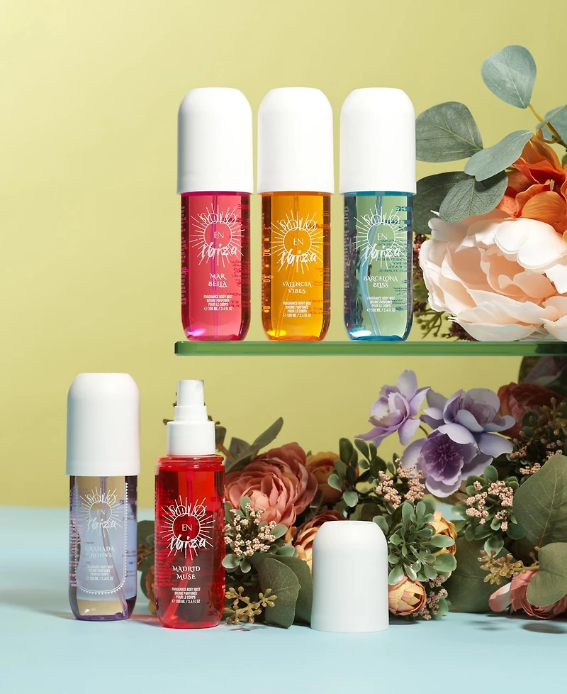 Lovery 5-Pc. Solo En Ibiza Fragrance Body Mist Gift Set