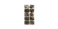 John Bead 10-Slot Antique Brass Jewelry Findings Kit Assortment, 503pcs