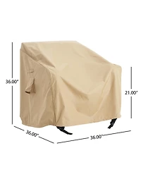 Busdays Patio Outdoor Club Chair Cover Set of 2 Waterproof Weather Resistant Furniture Protector