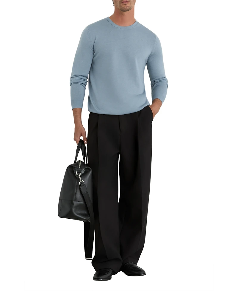 Reiss Men's Wessex Crew Merino Wool Jumper