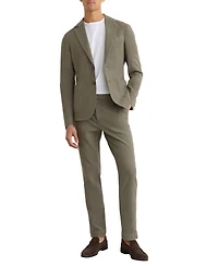 Reiss Men's Jason Garment Dyed Pique Pants