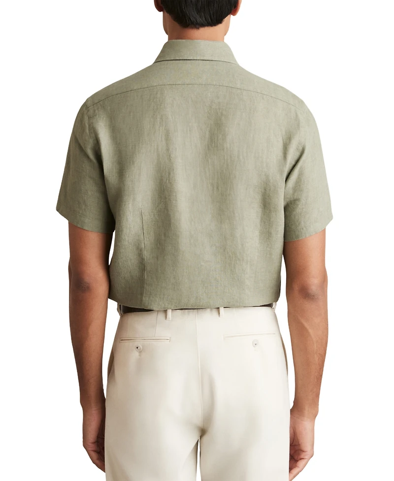 Reiss Men's Holiday Linen Shirt