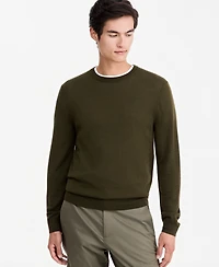 Alfani Men's Merino Wool Crewneck Sweater, Macy's Exclusive