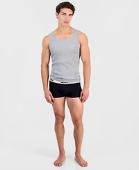 Boss by Hugo Men's Ribbed Tank Tops, Pack of 3