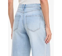 On 34th Women's High-Rise Twist Seam Wide-Leg Jeans, Regular & Short, Macy's Exclusive