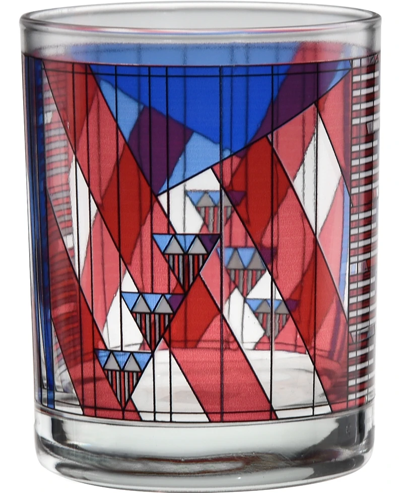 Frank Lloyd Wright July Fourth Double Old Fashioned Glasses, Set of 4