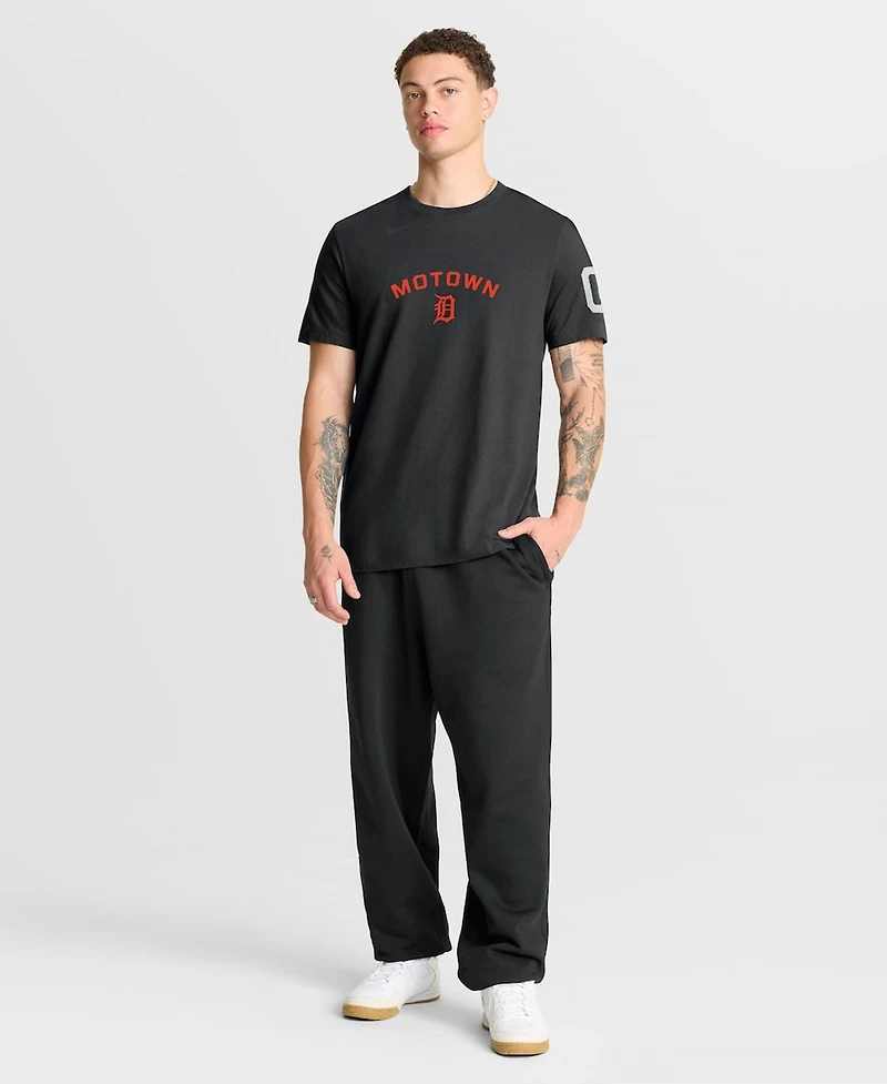 Nike Men's Black Detroit Tigers Primetime Fashion T-Shirt
