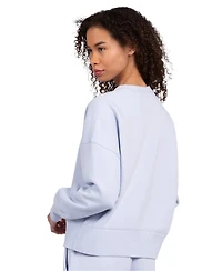 Starter Women's Light Blue Minnesota Timberwolves Pastel Boxy Sweatshirt